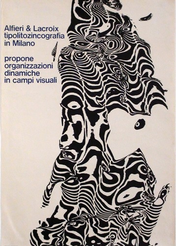 Franco Grignani, Poster for Alfieri & Lacroix, 1965