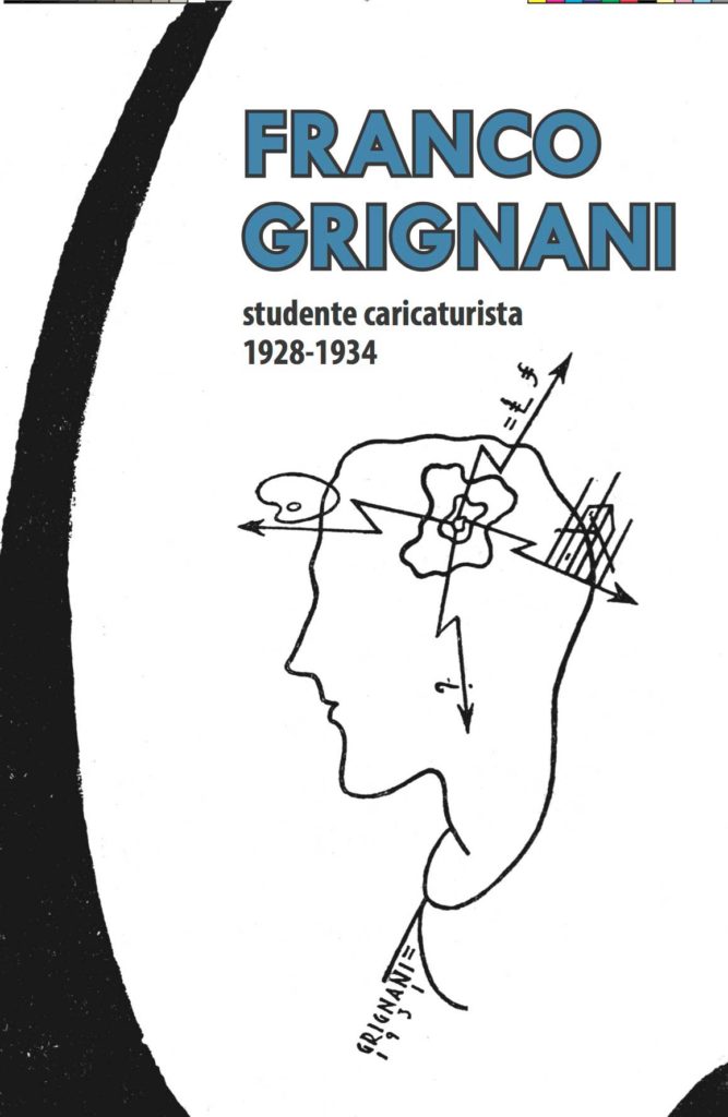 Franco Grignani, studente caricaturista, 1928 – 1934