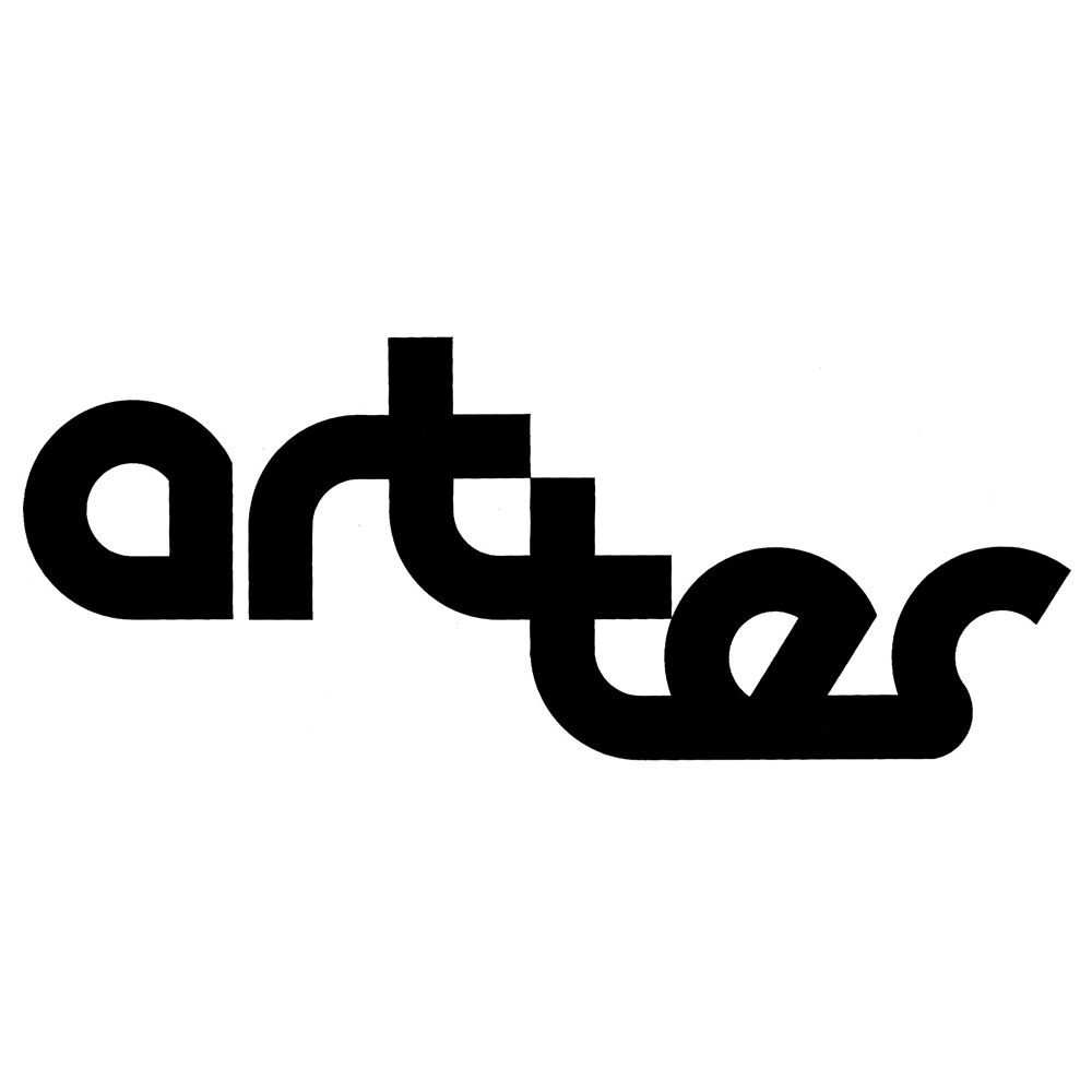 Franco Grignani, art-tes logo, 1974