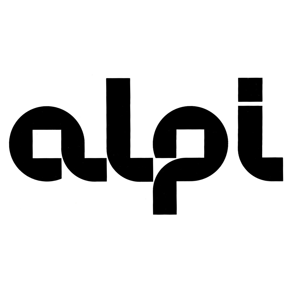 Franco Grignani, Alpi logo - Milan, 1984