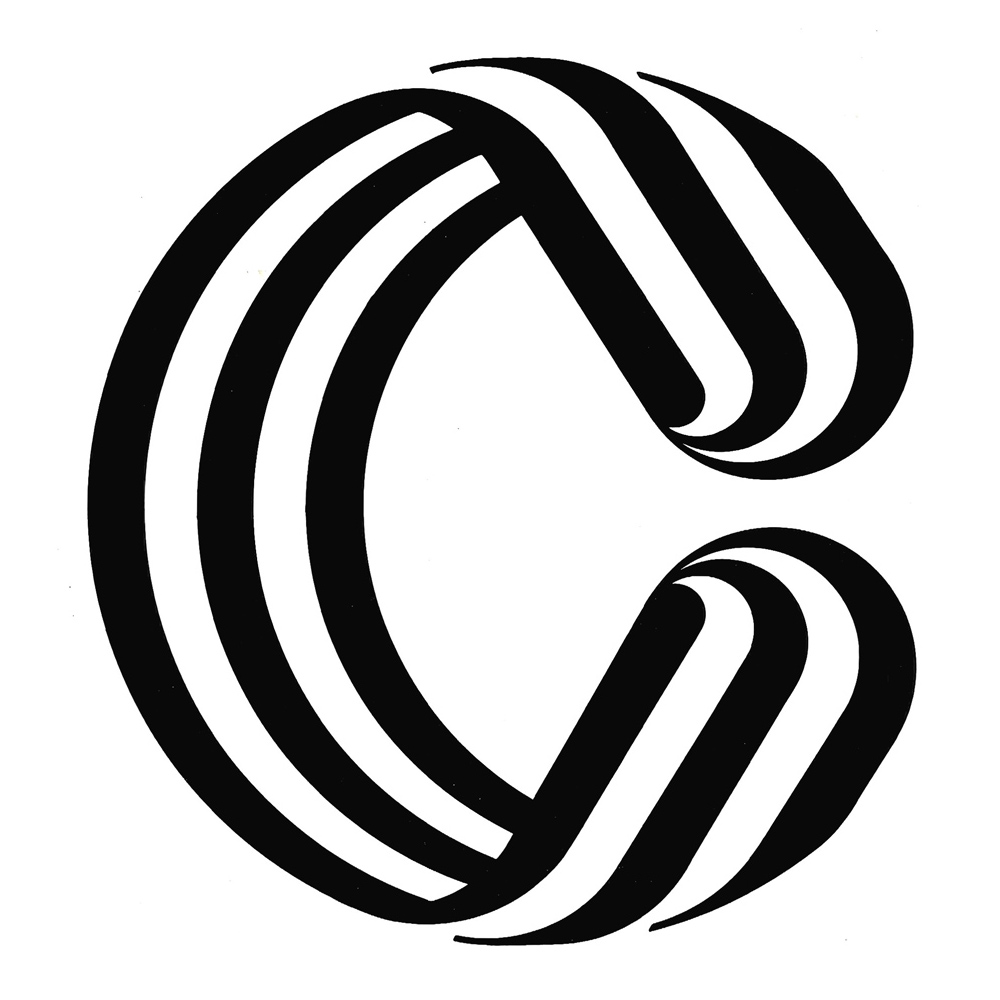 Franco Grignani, Cinquini camicerie logo - Bergamo, 1966
