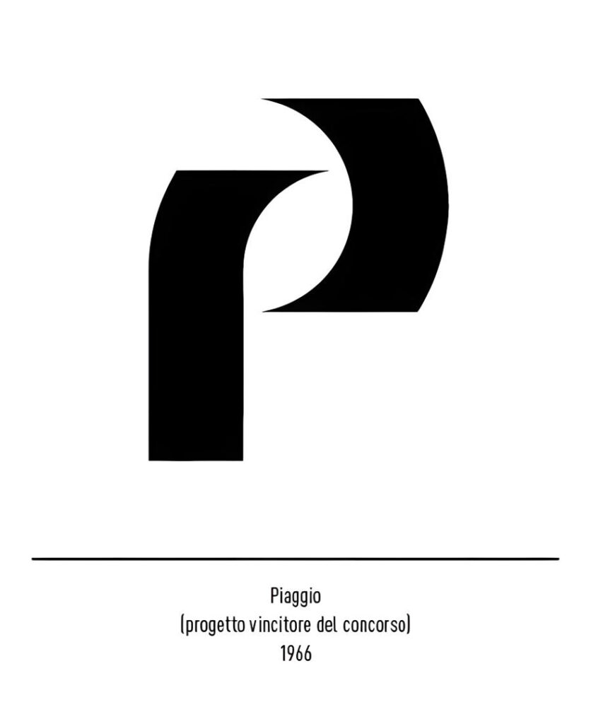 Franco Grignani, Piaggio logo, 1966