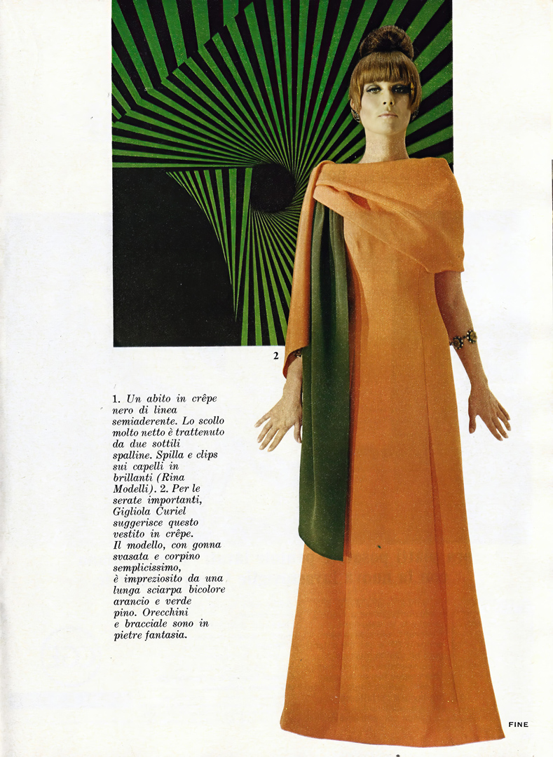 Grazia, issue n° 1295, dec. 1965