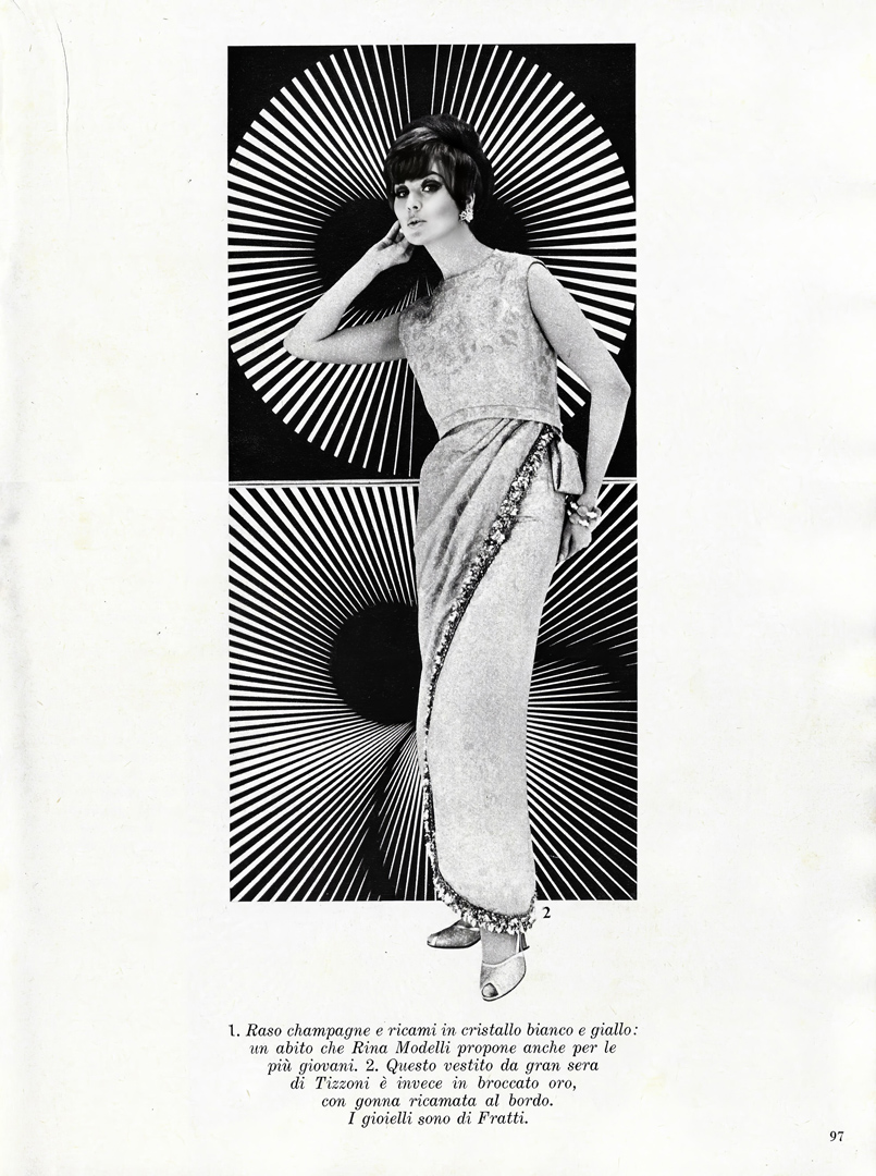 Grazia, issue n° 1295, dec. 1965