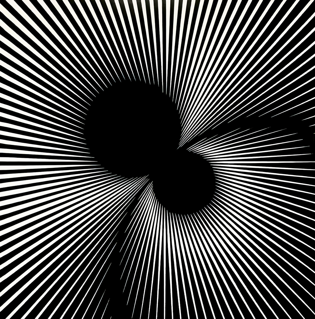 Franco Grignani, Induzioni tangenti, 1965