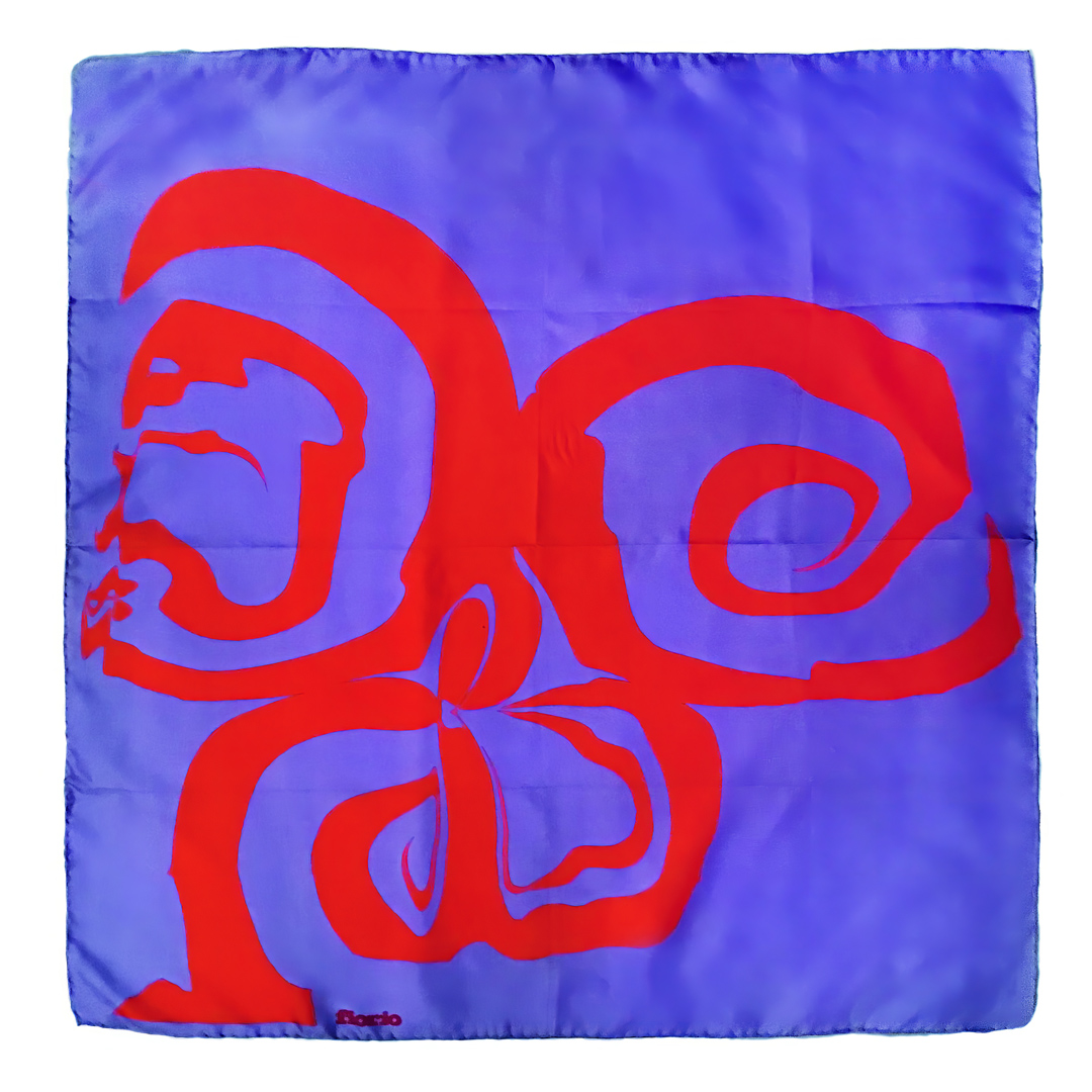 Franco Grignani, foulard for Fiorio, 1960s