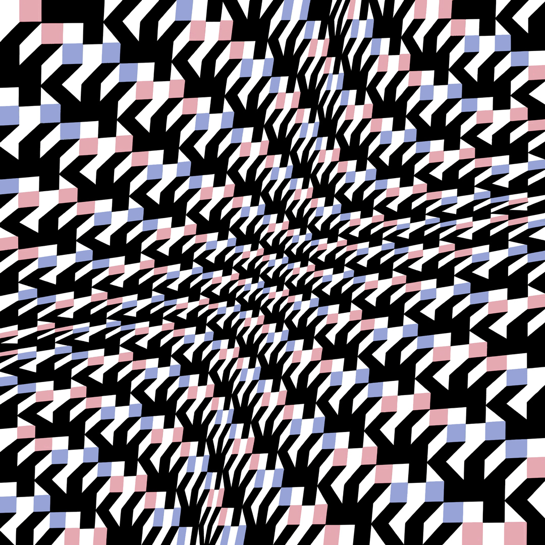 Franco Grignani, Struttura iperbolica ramificata, 1984