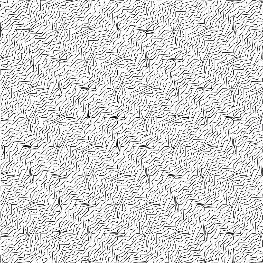 Franco Grignani, 81 moduli in permutazione continua, 1978