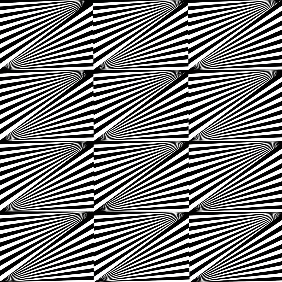 Franco Grignani, Illusorio spaziale, 1965